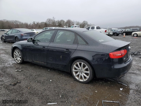 2013 Audi A4 Premium Plus with VIN WAUEFAFLXDN019821, listed as a Copart auction lot 51570375 with 131,669 mi miles and Clean Title. Bid and sale history available at carsss.com. Image 2.