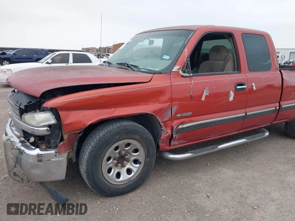 2001 Chevrolet Silverado 1500 LS with VIN 2GCEC19T211306736, listed as a IAAI auction lot 41887724 with 1 mi miles. Bid and sale history available at carsss.com. Image 6.