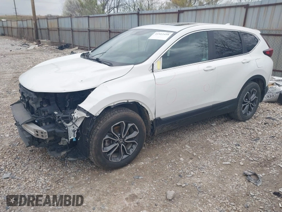2021 Honda CR-V EX with VIN 5J6RW2H58ML000912, listed as a IAAI auction lot 41922418 with 67,140 mi miles. Bid and sale history available at carsss.com. Image 2.