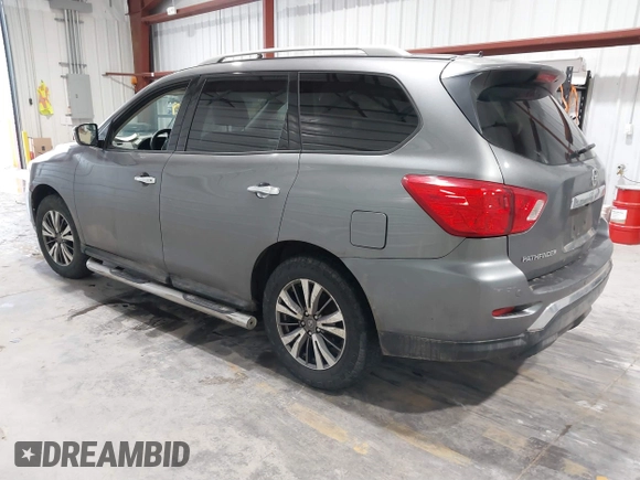 2017 Nissan Pathfinder SL with VIN 5N1DR2MM3HC658076, listed as a IAAI auction lot 41689930 with 212,789 mi miles and . Bid and sale history available at DreamBid. Image 3.
