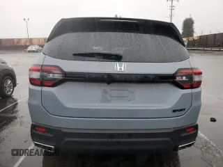 2023 Honda Pilot Sport with VIN 5FNYG2H38PB012787, listed as a Copart auction lot 44404145 with 25,026 mi miles and Salvage Title. Bid and sale history available at carsss.com. Image 6.