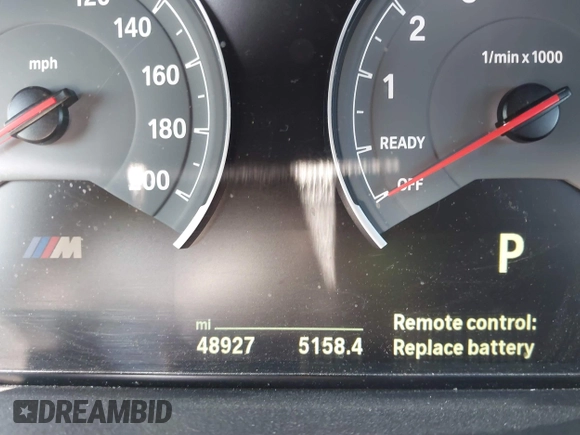 2015 BMW M4 with VIN WBS3U9C56FP967590, listed as a IAAI auction lot 41732730 with 48,927 mi miles and . Bid and sale history available at DreamBid. Image 7.
