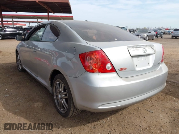 2005 Scion tC with VIN JTKDE167150062049, listed as a IAAI auction lot 41927991 with 231,073 mi miles. Bid and sale history available at carsss.com. Image 3.