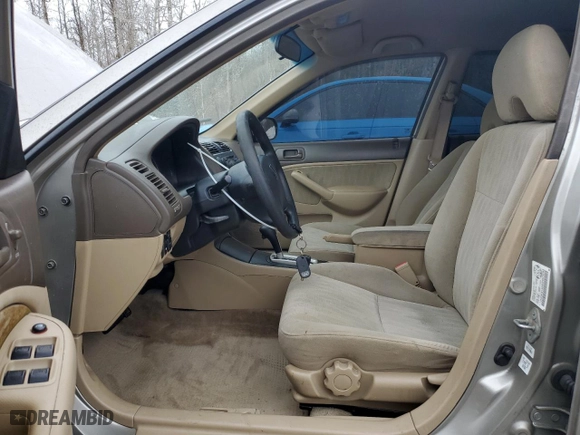 2003 Honda Civic LX with VIN 2HGES16683H923295, listed as a Copart auction lot 47406275 with 154,327 mi miles and Clean Title. Bid and sale history available at carsss.com. Image 7.