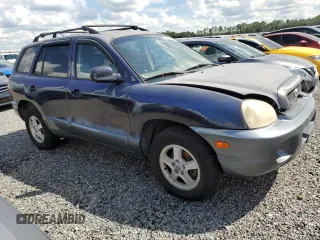 2004 Hyundai Santa Fe GLS with VIN KM8SC13D34U783684, listed as a Copart auction lot 73869284 with 109,737 mi miles and Salvage Title. Bid and sale history available at carsss.com. Image 4.