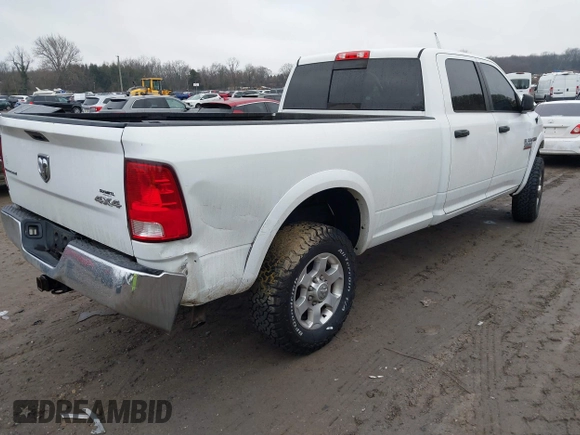 2016 Ram 2500 SLT with VIN 3C6TR5JT3GG258227, listed as a IAAI auction lot 41466434 with 77,950 mi miles and . Bid and sale history available at DreamBid. Image 4.