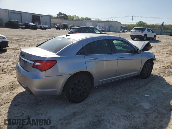 2014 Chrysler 200 LX with VIN 1C3CCBAB0EN124638, listed as a Copart auction lot 52095355 with 163,162 mi miles and Salvage Title. Bid and sale history available at carsss.com. Image 3.