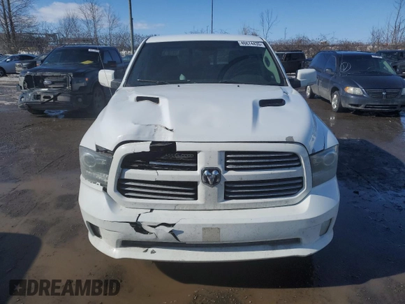2013 Ram 1500 Sport with VIN 1C6RR7HT3DS713271, listed as a Copart auction lot 46674435 with 240,310 mi miles and Salvage title. Bid and sale history available at DreamBid. Image 5.