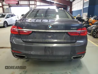 2018 BMW 7 Series 740i xDrive с VIN WBA7E4C54JGV23896, выставлен на аукционе Copart как лот 58200925 с пробегом 129 668 миль миль и Чистый • Clean title. История ставок и продаж доступна на DreamBid. Изображение 6.