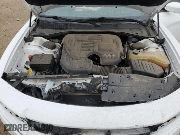 2020 Dodge Charger SXT with VIN 2C3CDXBG9LH111025, listed as a Copart auction lot 53455485 with 57,964 mi miles and Salvage title. Bid and sale history available at DreamBid. Image 12.