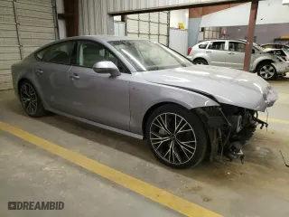 2017 Audi A7 Prestige with VIN WAU22AFC7HN030439, listed as a Copart auction lot 48594933 with 51,464 mi miles. Bid and sale history available at carsss.com. Image 4.