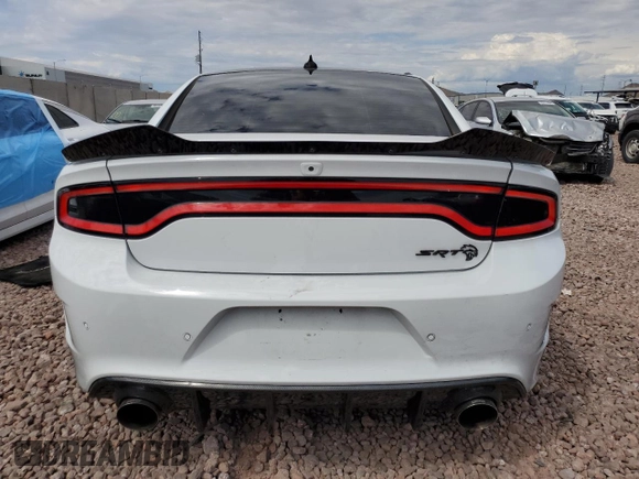 2015 Dodge Charger SRT Hellcat z VIN 2C3CDXL95FH836383, wystawiony jako Copart lot #69593084 z przebiegiem 48 494 mil mil oraz Szkoda całkowita • Salvage title. Historia ofert i sprzedaży dostępna na DreamBid. Obrazek 6.