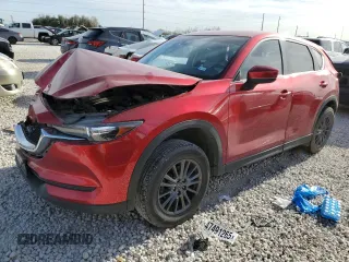 2021 Mazda CX-5 Touring with VIN JM3KFACM9M0391125, listed as a Copart auction lot 48804565 with 45,669 mi miles and Salvage Title. Bid and sale history available at carsss.com. Image 1.