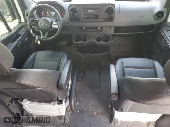 2020 Mercedes-Benz Sprinter with VIN W1W4EBHY4LT019845, listed as a Copart auction lot 46849875 with 60,201 mi miles and Salvage Title. Bid and sale history available at DreamBid. Image 8.
