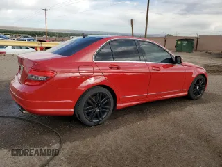 2008 Mercedes-Benz C 300 Sport with VIN WDDGF54X48R033758, listed as a Copart auction lot 59987775 with 125,366 mi miles and Salvage title. Bid and sale history available at DreamBid. Image 3.