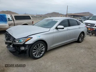 2017 Genesis G80 3.8L with VIN KMHGN4JE8HU209942, listed as a Copart auction lot 66025424 with 68,256 mi miles and Salvage Title. Bid and sale history available at carsss.com. Image 1.