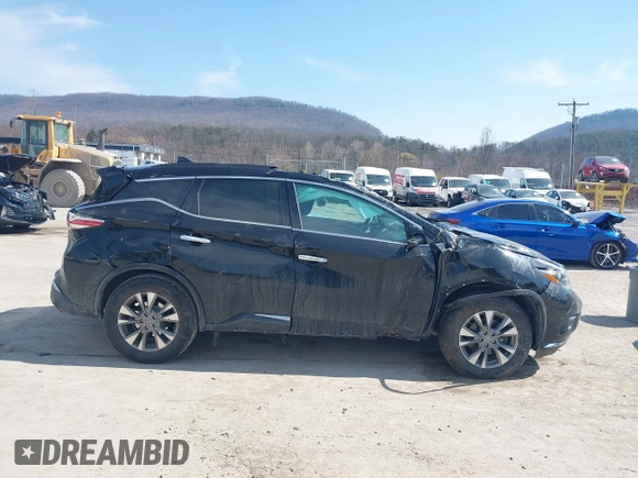 2018 Nissan Murano SV with VIN 5N1AZ2MG4JN116458, listed as a IAAI auction lot 41780269 with 157,587 mi miles and . Bid and sale history available at carsss.com. Image 13.