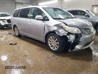 2011 Toyota Sienna XLE AAS with VIN 5TDYK3DC0BS174864, listed as a Copart auction lot 50387005 with 218,938 mi miles and Salvage Title. Bid and sale history available at DreamBid. Image 4.