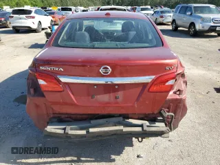 2016 Nissan Sentra SR with VIN 3N1AB7AP1GY253110, listed as a Copart auction lot 52990385 with 185,597 mi miles and Salvage Title. Bid and sale history available at DreamBid. Image 6.