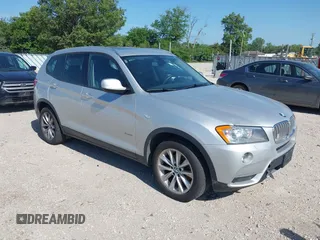 2014 BMW X3 xDrive28i with VIN 5UXWX9C59E0D35350, listed as a IAAI auction lot 42569283 with 172,808 mi miles and . Bid and sale history available at DreamBid. Image 1.