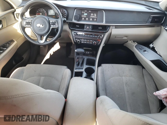 2018 Kia Optima LX with VIN 5XXGT4L36JG273950, listed as a Copart auction lot 70705524 with 78,540 mi miles and Salvage Title. Bid and sale history available at carsss.com. Image 8.