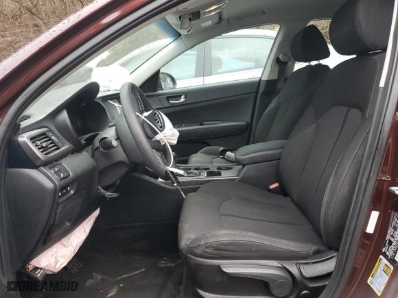 2018 Kia Optima LX with VIN 5XXGT4L31JG195657, listed as a Copart auction lot 44023745 with 26,230 mi miles and Salvage Title. Bid and sale history available at carsss.com. Image 7.