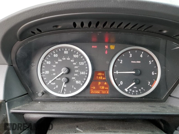 2004 BMW 5 Series 530i with VIN WBANA73554B058552, listed as a Copart auction lot 49549885 with 251,004 mi miles and Salvage Title. Bid and sale history available at DreamBid. Image 9.