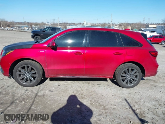 2020 Acura MDX w/Technology/A-Spec Pkg with VIN 5J8YD4H02LL025103, listed as a IAAI auction lot 41742821 with 26,893 mi miles. Bid and sale history available at carsss.com. Image 14.