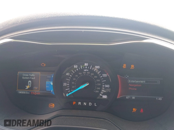 2020 Ford Fusion SE with VIN 3FA6P0HD5LR164755, listed as a IAAI auction lot 42092028 with 96,959 mi miles and . Bid and sale history available at DreamBid. Image 7.