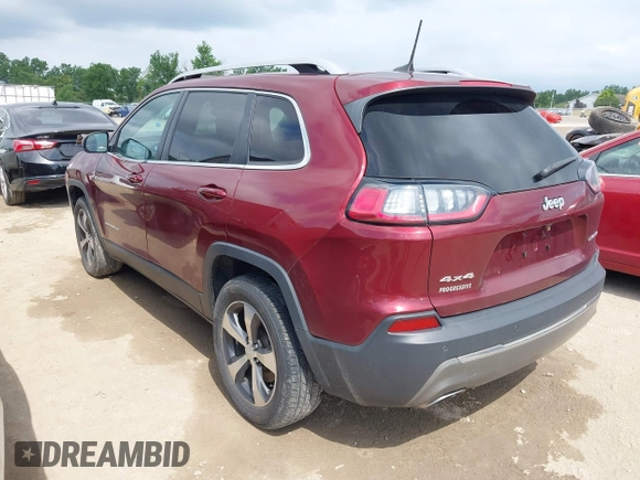 2019 Jeep Cherokee Limited z VIN 1C4PJMDN0KD209386, wystawiony jako IAAI lot #42650728 z przebiegiem 84 848 mil mil oraz . Historia ofert i sprzedaży dostępna na DreamBid. Obrazek 3.