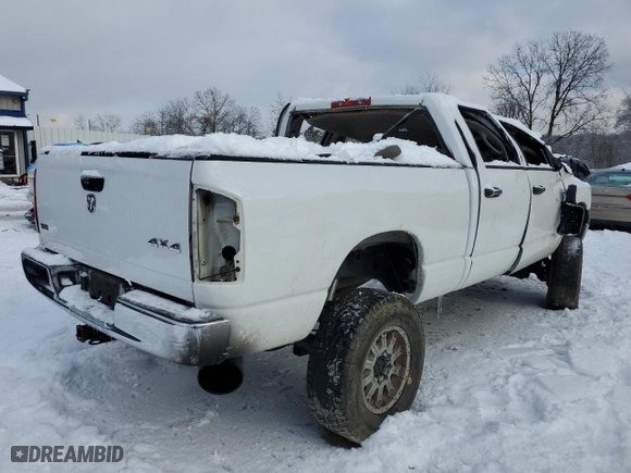 2008 Dodge Ram 2500 SLT with VIN 3D7KS28A98G154151, listed as a Copart auction lot 86145054 with 174,105 mi miles and Non Repairable. Bid and sale history available at carsss.com. Image 3.