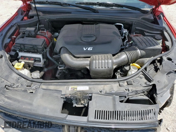 2013 Dodge Durango SXT with VIN 1C4RDHAG8DC694849, listed as a Copart auction lot 61415165 with 92,536 mi miles and Salvage title. Bid and sale history available at DreamBid. Image 12.