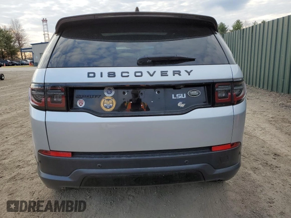 2022 Land Rover Discovery Sport SE with VIN SALCP2FX4NH908753, listed as a Copart auction lot 51095945 with 58,867 mi miles and Salvage Title. Bid and sale history available at DreamBid. Image 6.