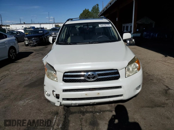 2007 Toyota RAV4 Limited с VIN JTMBD31V775122800, выставлен на аукционе Copart как лот 54219175 с пробегом 169 008 миль миль и Списание • Salvage title. История ставок и продаж доступна на DreamBid. Изображение 5.