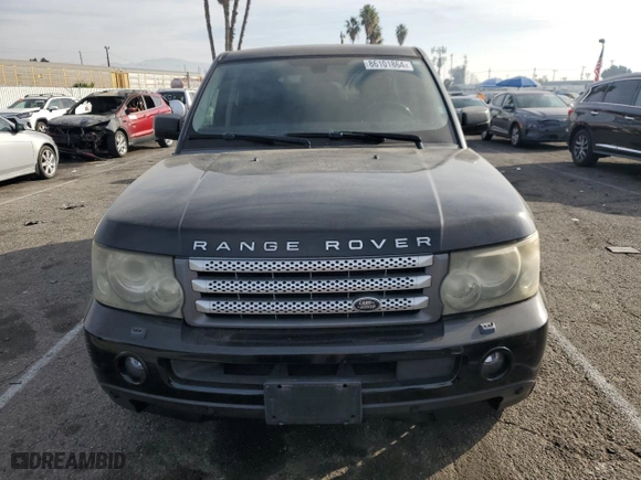 2007 Land Rover Range Rover Sport SC with VIN SALSH23407A986039, listed as a Copart auction lot 86101864 with 160,077 mi miles and Salvage Title. Bid and sale history available at carsss.com. Image 5.