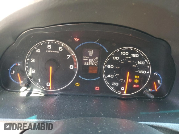 2005 Acura TSX z VIN JH4CL95805C031308, wystawiony jako Copart lot #70239994 z przebiegiem 332 822 mil mil oraz Szkoda całkowita • Salvage title. Historia ofert i sprzedaży dostępna na DreamBid. Obrazek 9.
