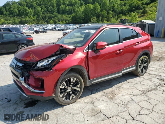 2020 Mitsubishi Eclipse Cross SE with VIN JA4AT5AAXLZ001540, listed as a Copart auction lot 58622735 with 64,898 mi miles and Salvage title. Bid and sale history available at DreamBid. Image 1.