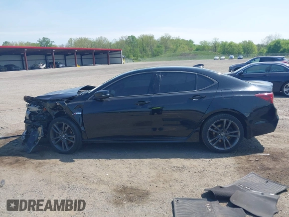 2018 Acura TLX w/A-SPEC Pkg with VIN 19UUB3F63JA001911, listed as a IAAI auction lot 42167622 with 114,845 mi miles and . Bid and sale history available at DreamBid. Image 15.