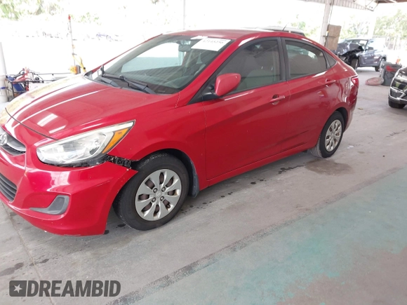 2015 Hyundai Accent GLS with VIN KMHCT4AE2FU888995, listed as a IAAI auction lot 42145256 with 160,918 mi miles. Bid and sale history available at carsss.com. Image 2.