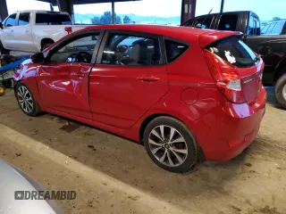 2015 Hyundai Accent Sport with VIN KMHCU5AE2FU200027, listed as a Copart auction lot 84098834 with 145,461 mi miles and Salvage Title. Bid and sale history available at carsss.com. Image 2.