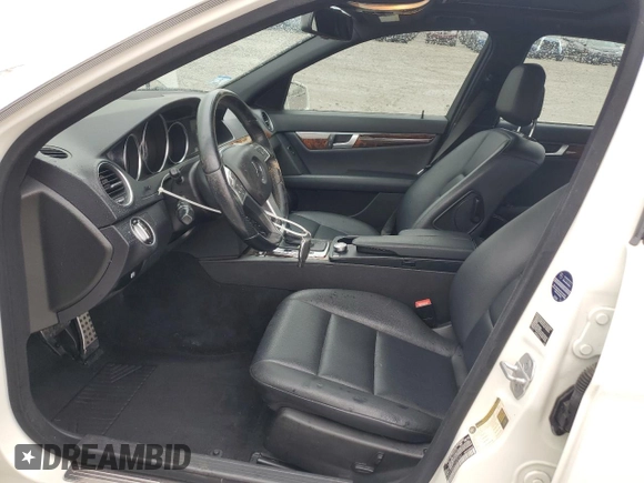 2012 Mercedes-Benz C 300 Sport with VIN WDDGF8BBXCF870761, listed as a Copart auction lot 55396305 with 74,812 mi miles and Clean Title. Bid and sale history available at DreamBid. Image 7.
