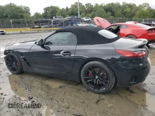 2022 BMW Z4 sDriveM40i with VIN WBAHF9C02NWX50356, listed as a Copart auction lot 72650894 with 45,046 mi miles and Salvage Title. Bid and sale history available at carsss.com. Image 2.