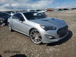 2014 Hyundai Genesis Coupe 3.8 Ultimate with VIN KMHHU6KJ9EU116129, listed as a Copart auction lot 48736775 with 118,779 mi miles and Salvage Title. Bid and sale history available at carsss.com. Image 4.
