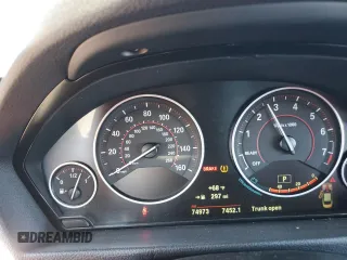 2017 BMW 4 Series 430i with VIN WBA4R7C57HK679575, listed as a Copart auction lot 45841335 with 74,973 mi miles and Salvage Title. Bid and sale history available at DreamBid. Image 9.