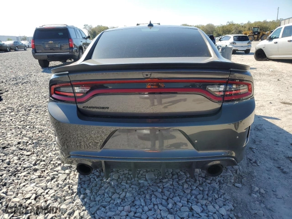 2018 Dodge Charger R/T Scat Pack with VIN 2C3CDXGJ9JH200370, listed as a Copart auction lot 47105655 with NaN miles and Salvage Title. Bid and sale history available at carsss.com. Image 6.