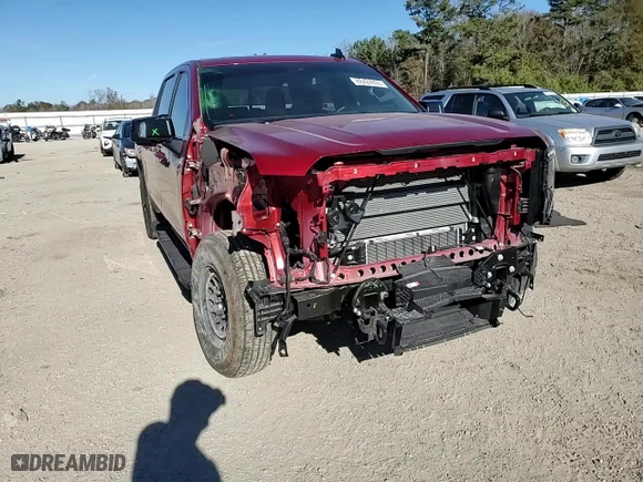 2024 GMC Sierra 1500 Elevation with VIN 3GTPHCE89RG302662, listed as a Copart auction lot 88422805 with 3,625 mi miles and Salvage Title. Bid and sale history available at carsss.com. Image 10.