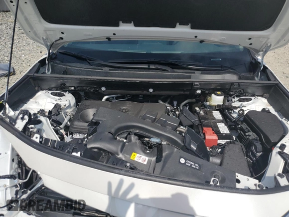 2025 Toyota RAV4 XLE Premium with VIN 2T3C1RFV1SW389635, listed as a Copart auction lot 61661535 with 3,630 mi miles and Salvage title. Bid and sale history available at DreamBid. Image 12.