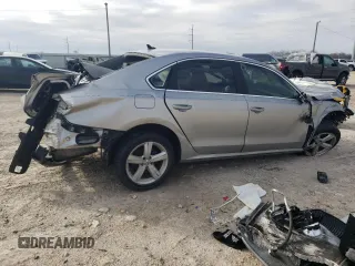2013 Volkswagen Passat SE with VIN 1VWBH7A31DC129272, listed as a Copart auction lot 86869924 with 107,228 mi miles and Salvage Title. Bid and sale history available at carsss.com. Image 3.