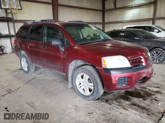 2004 Mitsubishi Endeavor LS with VIN 4A4MN21S84E033148, listed as a Copart auction lot 44059425 with 95,270 mi miles and Salvage Title. Bid and sale history available at carsss.com. Image 4.