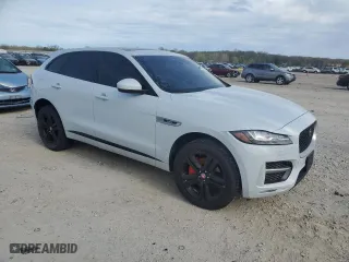 2017 Jaguar F-PACE 35t R-Sport with VIN SADCL2BVXHA047832, listed as a Copart auction lot 50904665 with 128,000 mi miles and Clean Title. Bid and sale history available at carsss.com. Image 4.